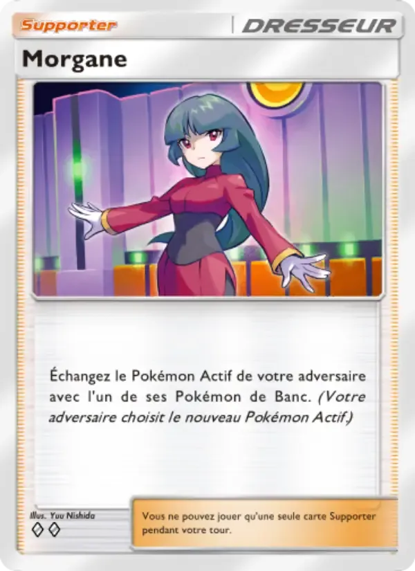Sabrina card in French