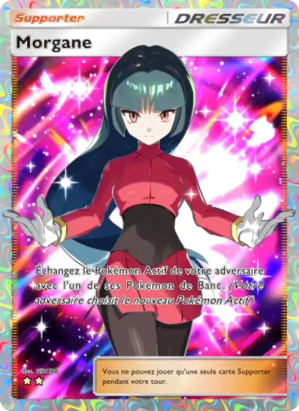 Sabrina card in French