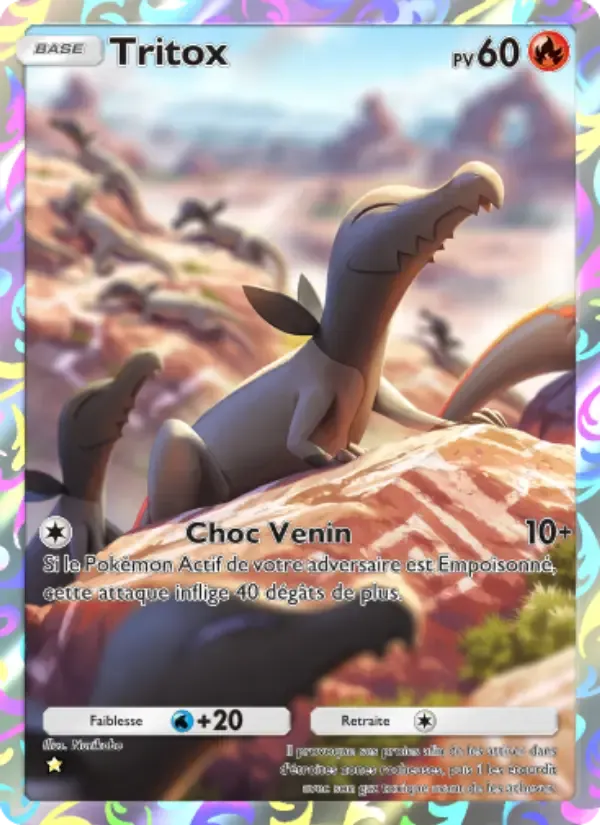 Salandit card in French