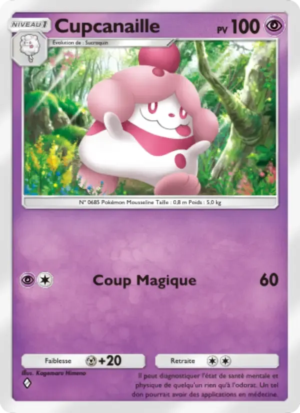 Slurpuff card in French