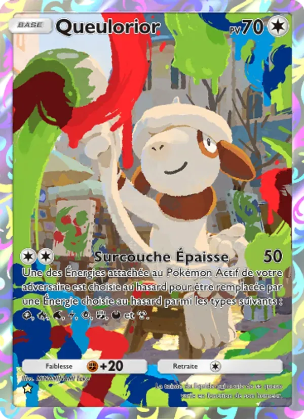 Smeargle card in French