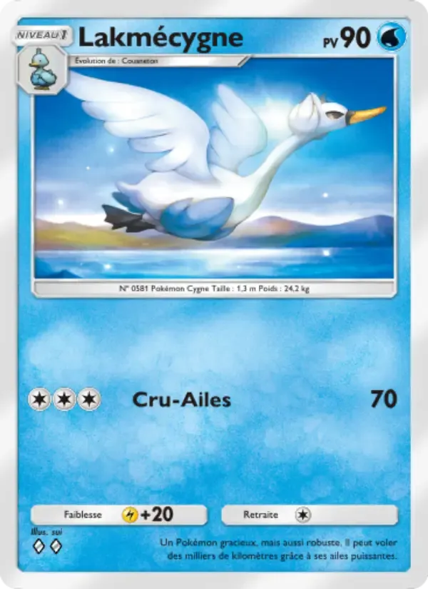 Swanna card in French