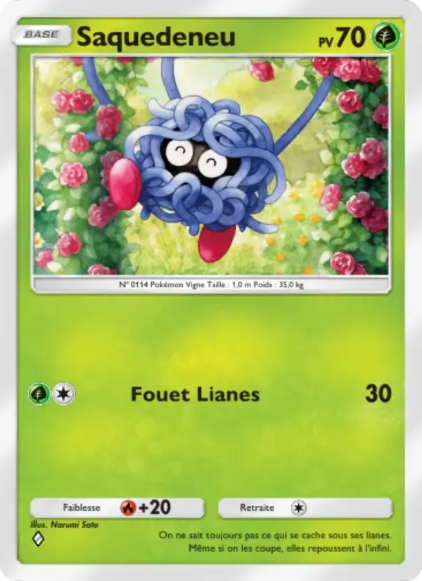 Tangela card in French