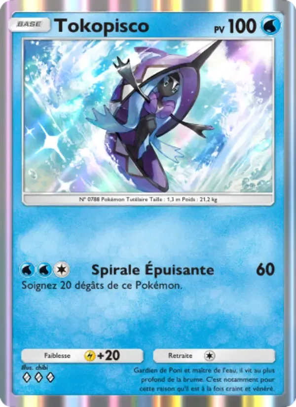 Tapu Fini card in French