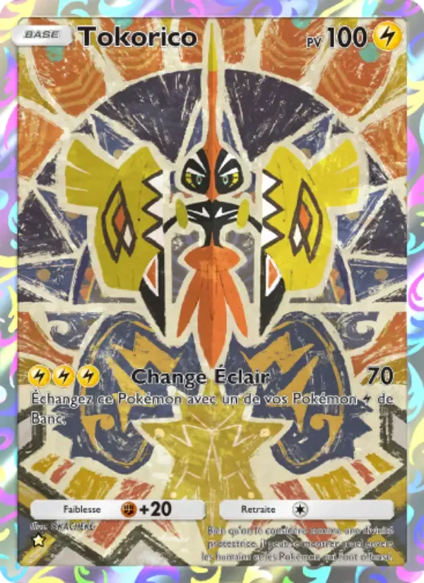 Tapu Koko card in French
