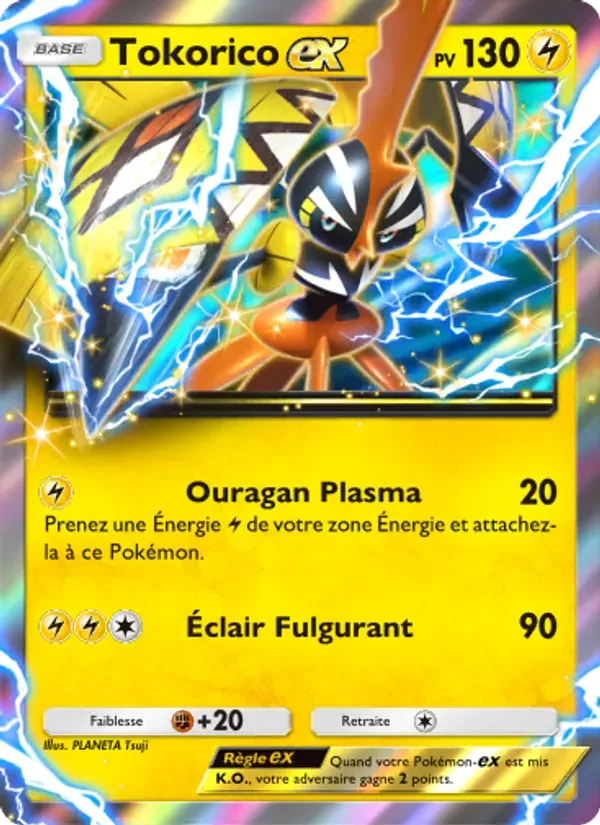 Tapu Koko ex card in French