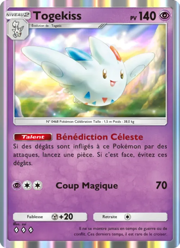 Togekiss card in French