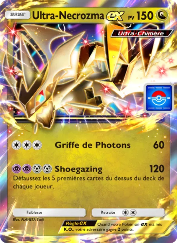 Ultra Necrozma ex card in French