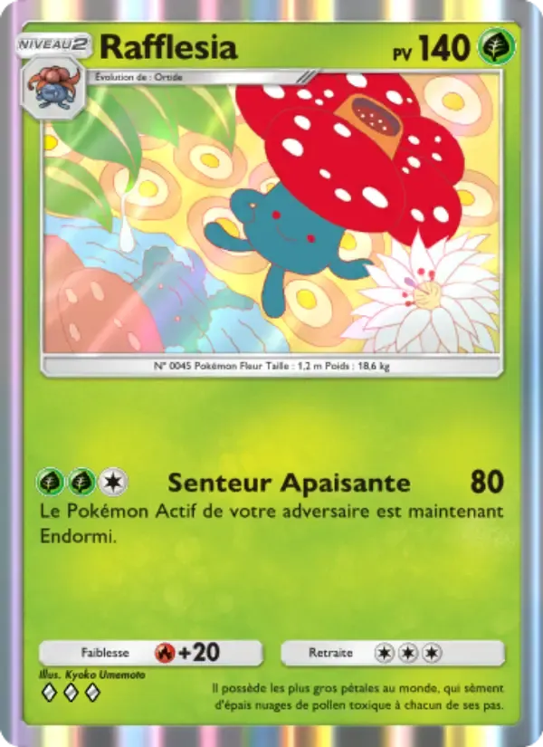 Vileplume card in French