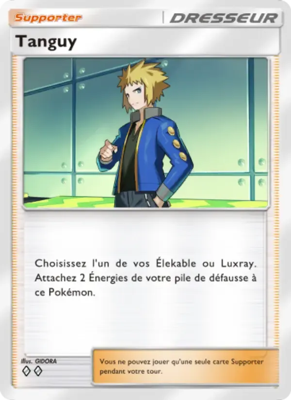 Volkner card in French