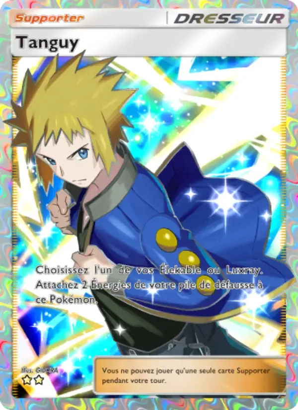Volkner card in French