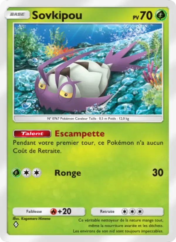 Wimpod card in French