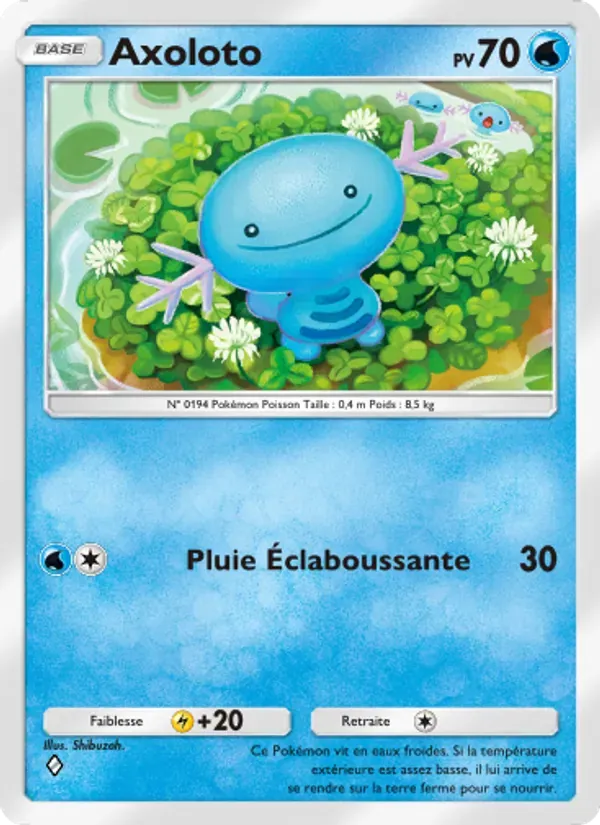 Wooper card in French