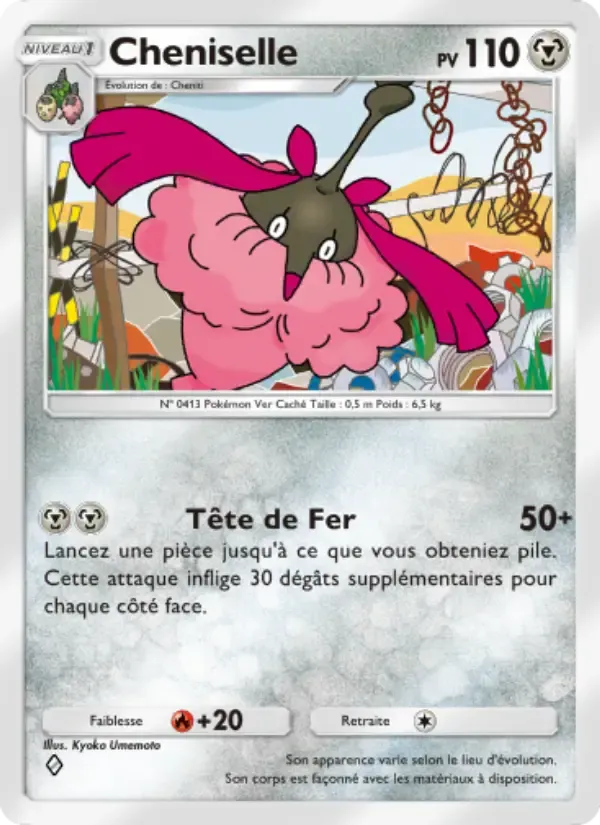 Wormadam card in French