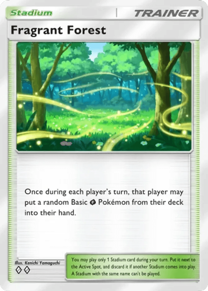 Fragrant Forest card by Kenichi Yamaguchi