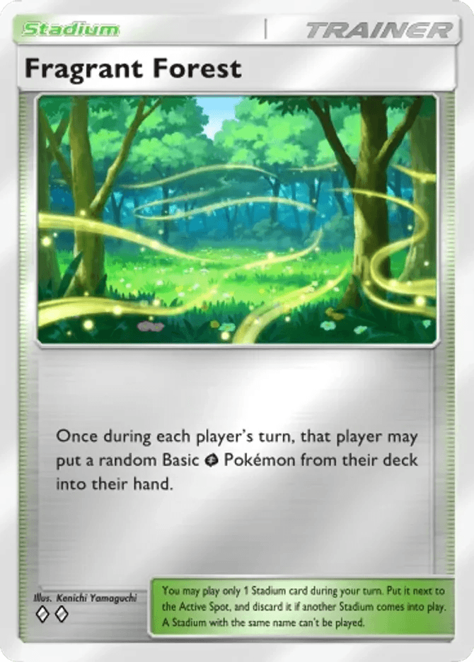 Fragrant Forest card by Kenichi Yamaguchi