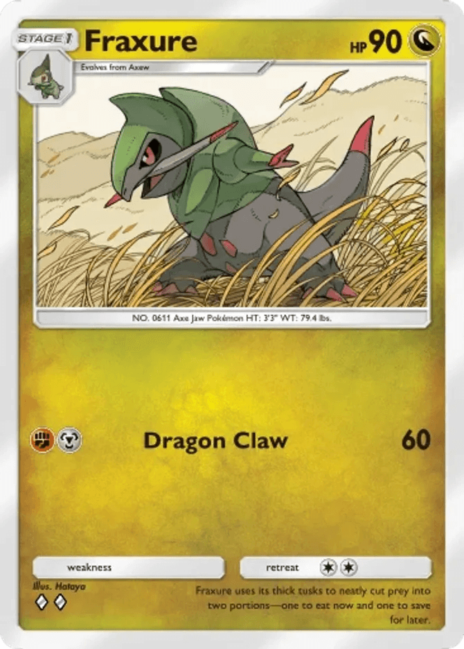 Fraxure card by Hataya