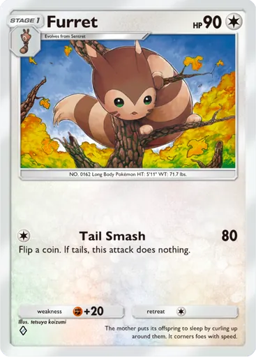 Furret (a4-139) card in Pokémon TCG Pocket