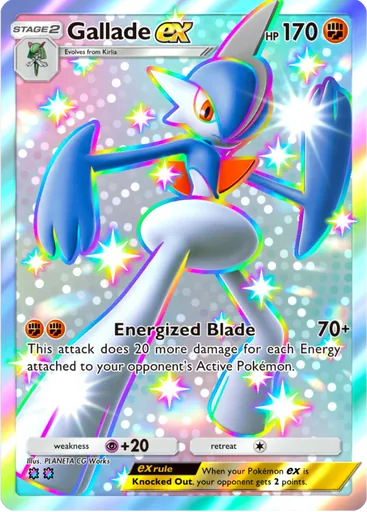 Gallade ex (a3b-106) card in Pokémon TCG Pocket