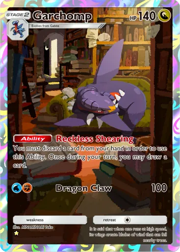 Garchomp (a2-175) card in Pokémon TCG Pocket