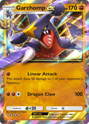 Garchomp ex (a4b-209) card in Pokémon TCG Pocket