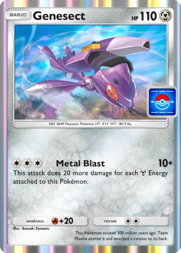Genesect (pb-023) card in Pokémon TCG Pocket