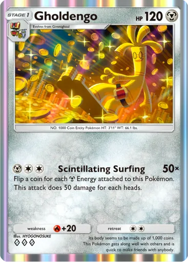 Gholdengo (a2b-057) card in Pokémon TCG Pocket