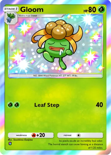 Gloom (b1a-089) card in Pokémon TCG Pocket