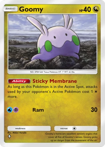 Goomy (b1-177) card in Pokémon TCG Pocket