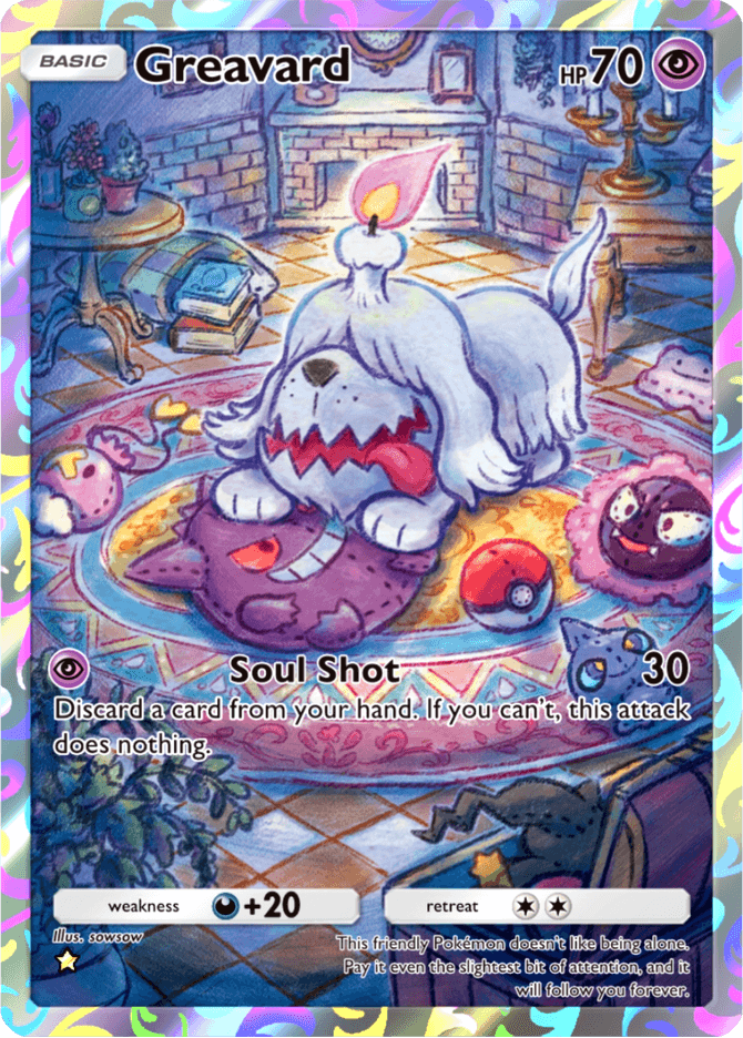 Greavard card by sowsow