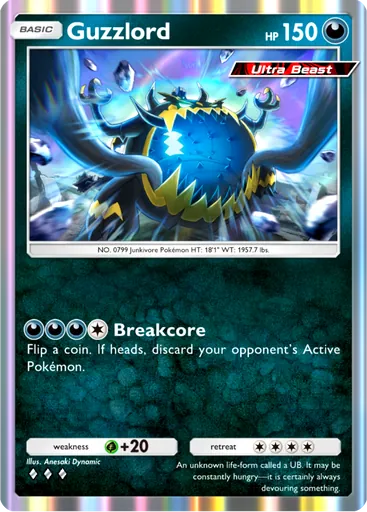 Guzzlord (b2-109) card in Pokémon TCG Pocket