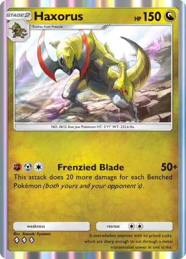 Haxorus Cards Pokmon TCG Pocket | PocketCards.net Haxorus Cards Pokmon TCG Pocket | PocketCards.net