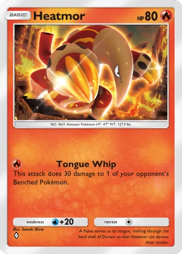 Heatmor (b1-044) card in Pokémon TCG Pocket