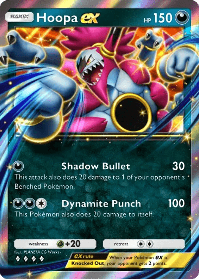 Hoopa ex (b4-103) card in Pokémon TCG Pocket