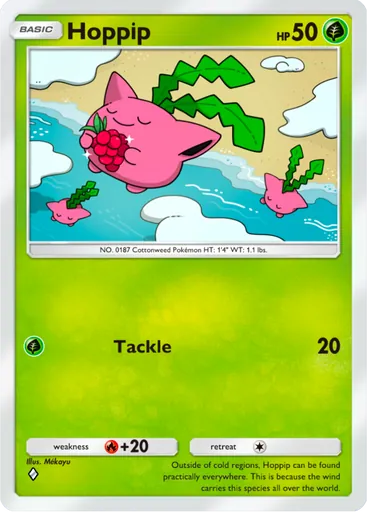 Hoppip (a4-013) card in Pokémon TCG Pocket