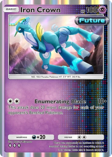 Iron Crown (b3a-030) card in Pokémon TCG Pocket