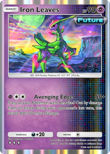 Iron Leaves (b3a-028) card in Pokémon TCG Pocket