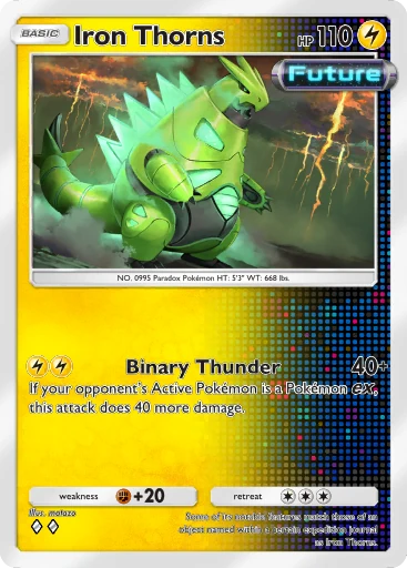 Iron Thorns (b3a-018) card in Pokémon TCG Pocket