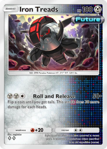 Iron Treads (b3a-051) card in Pokémon TCG Pocket