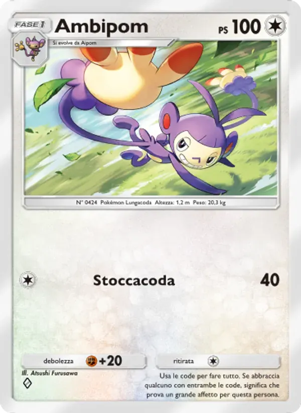 Ambipom card in Italian