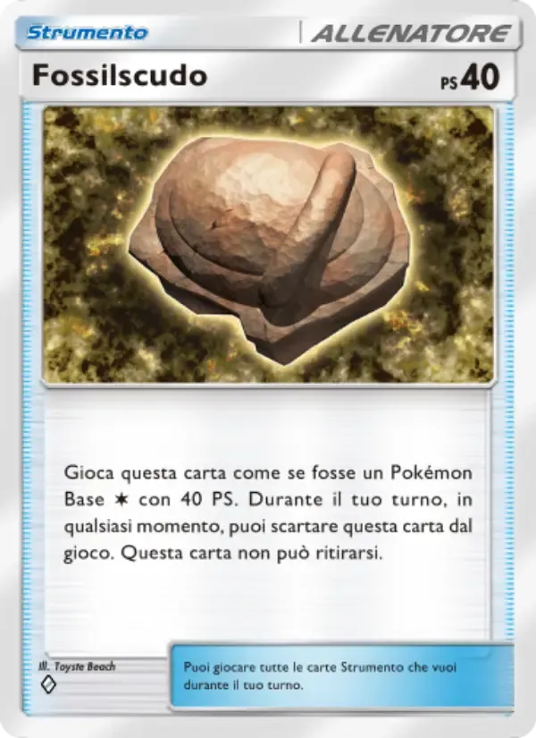 Carte Armor Fossil en Italien
