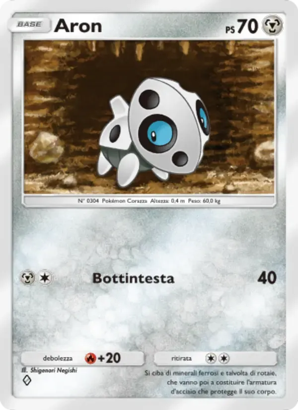Aron card in Italian