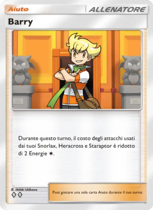 Barry card in Italian