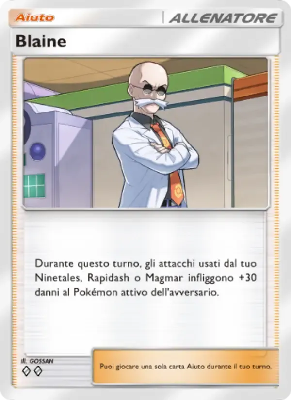 Blaine card in Italian