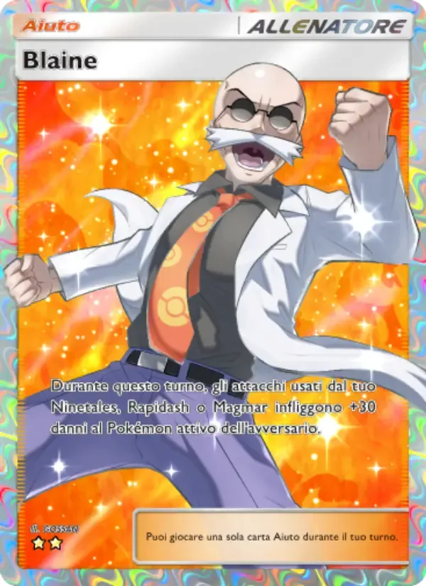 Blaine card in Italian