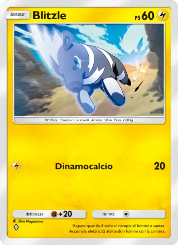 Blitzle card in Italian