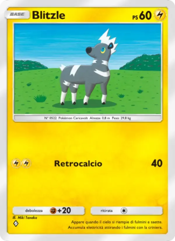 Blitzle card in Italian