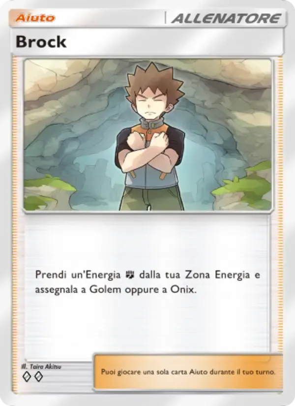 Brock card in Italian