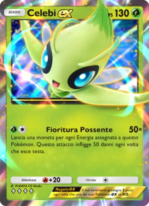 Celebi ex-Karte auf Italienisch