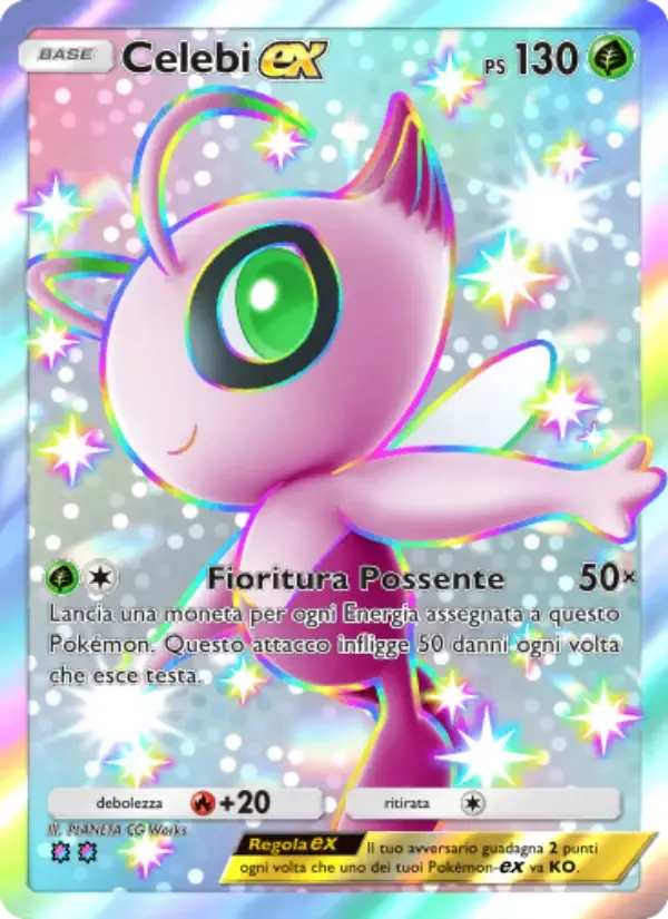 Celebi ex card in Italian
